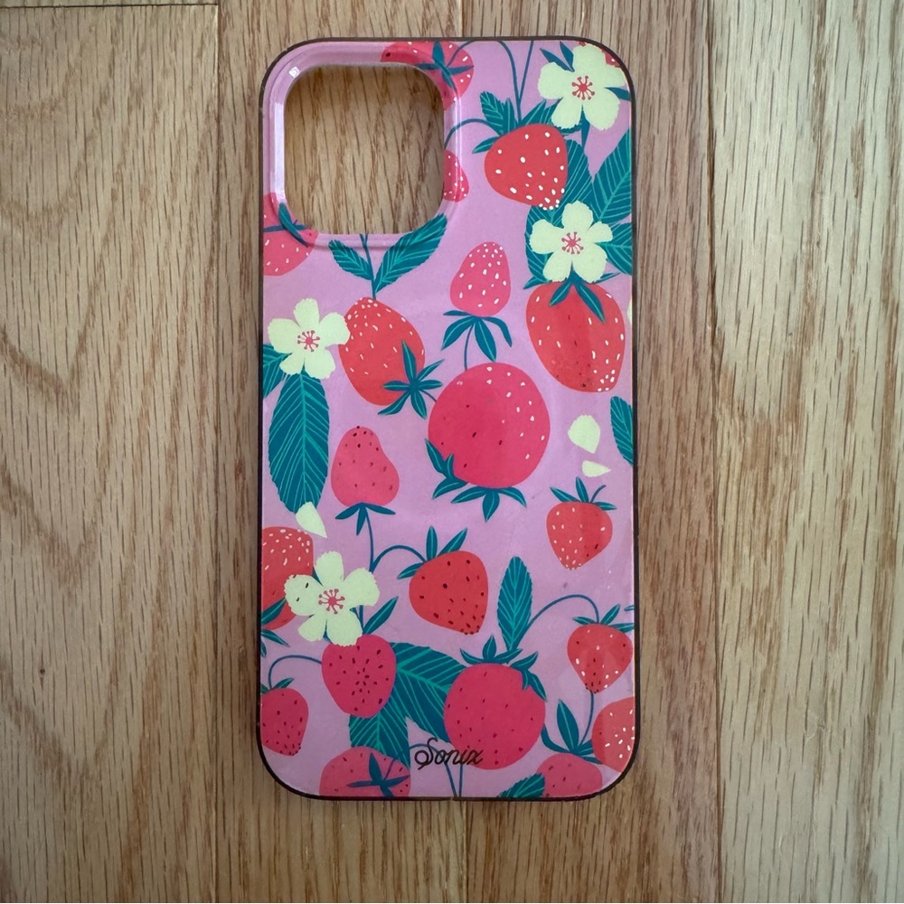 Sonix iPhone 12 Pro Max Strawberry Mag-Safe Case